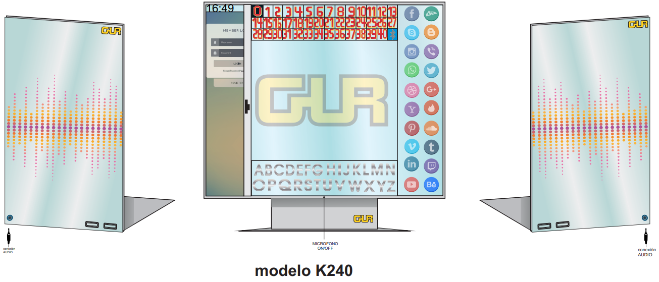 equipo de musica, cine y TV